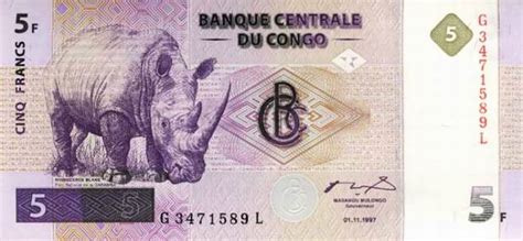 demokratik kongo cumhuriyeti para birimi